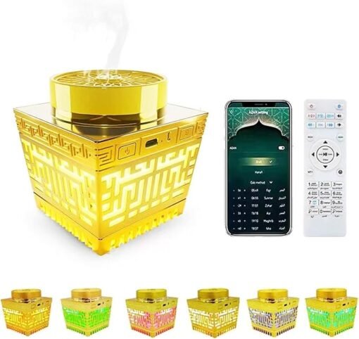 Bakhoor BoSidin Incense Burner Quran speaker with led light
