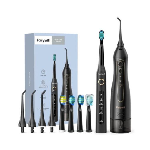 Fairywill Oral Care Combo 5020E Water Flosser + 507