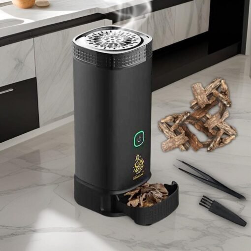 Electronic Car Incense Burner with Oud Box Storage